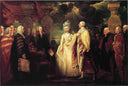 His Majesty George III Resuming Power by Benjamin West — hand-painted cultural oil painting reproduction on canvas
