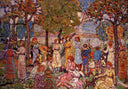 Holidays by Maurice Prendergast — hand-painted abstract oil painting reproduction on canvas