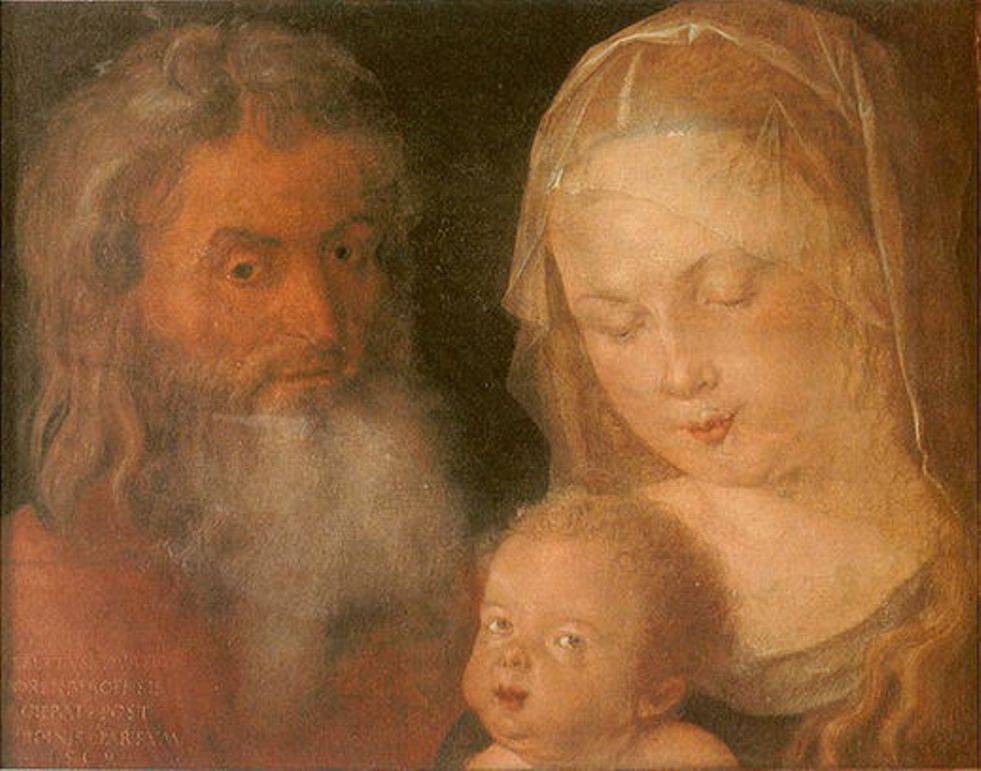 Holy Family by Albrecht Durer — hand-painted portrait oil painting reproduction on canvas