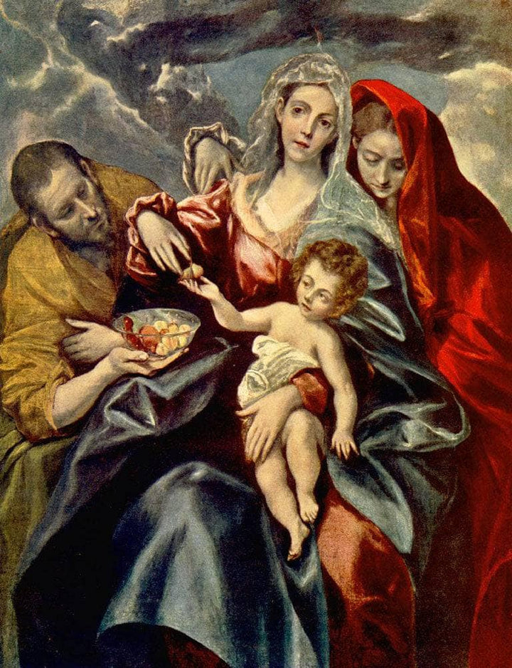Holy Family by El Greco — hand-painted cultural oil painting reproduction on canvas