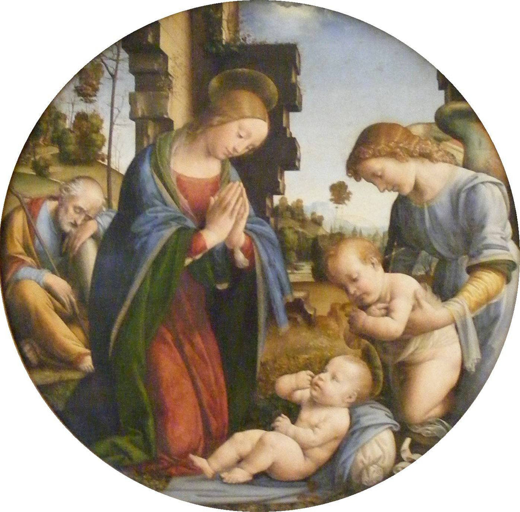 Holy Family by Fra Bartolomeo, hand-painted cultural oil painting reproduction on canvas