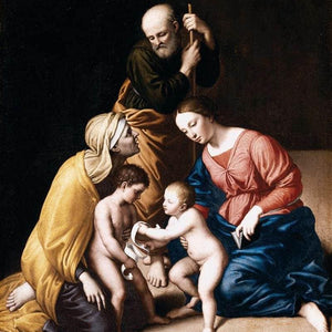 Holy Family with the Infant St John the Baptist and St Elizabeth
