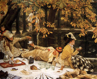 Holyday by James Tissot — hand-painted still oil painting reproduction on canvas