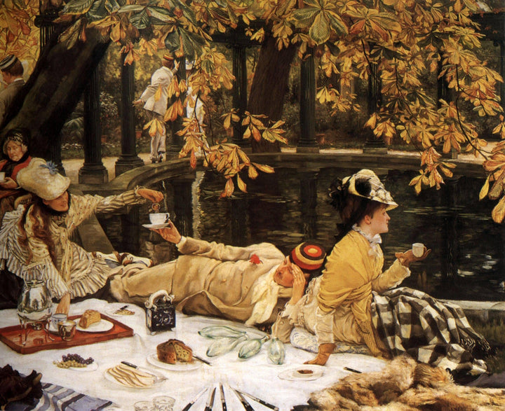 Holyday by James Tissot — hand-painted still oil painting reproduction on canvas