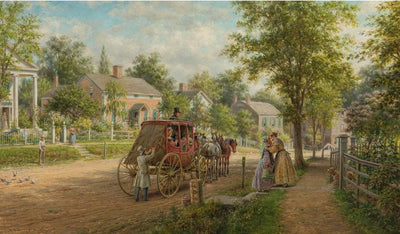 Home Again by Edward Lamson Henry — oil painting reproduction