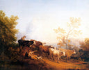 Homecoming by Thomas Gainsborough — rural oil painting wall art, Rococo