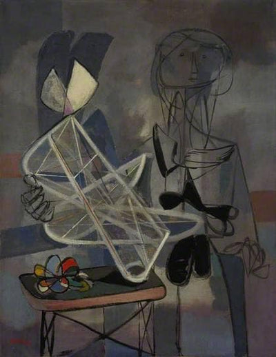 Hommage à Naum Gabo (Homage to Naum Gabo) in bedroom