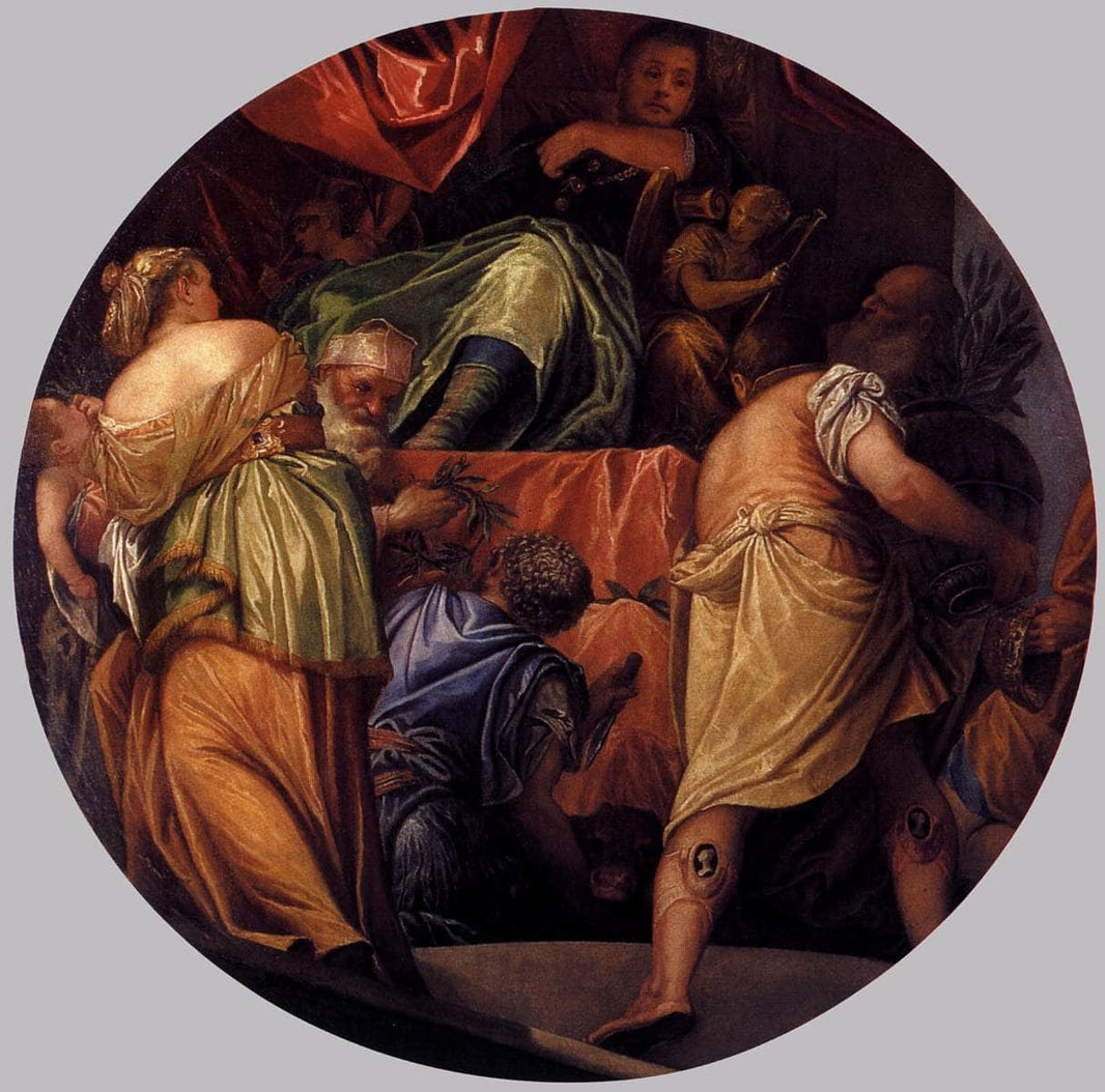 Honor by Paolo Veronese — hand-painted cultural oil painting reproduction on canvas