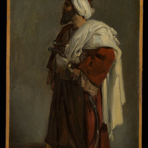 Arab warrior by Horace Vernet — Oil Painting Reproduction