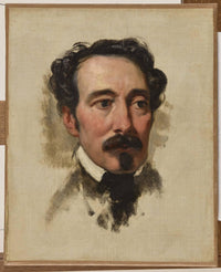 Horace Vernet by Paul Delaroche — hand-painted portrait oil painting reproduction on canvas