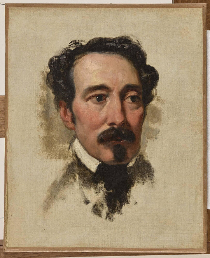 Horace Vernet by Paul Delaroche — hand-painted portrait oil painting reproduction on canvas