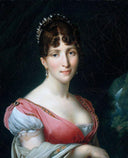 Hortense de Beauharnais by Anne-Louis Girodet — hand-painted portrait oil painting reproduction on canvas