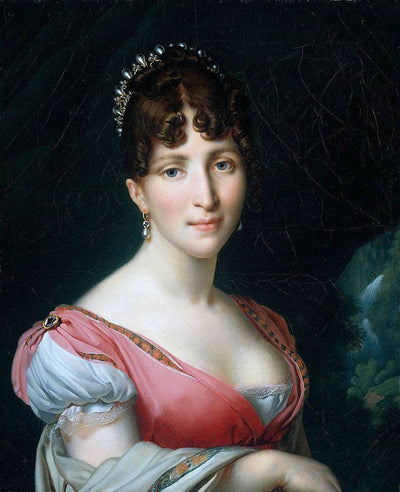 Hortense de Beauharnais by Anne-Louis Girodet — oil painting reproduction