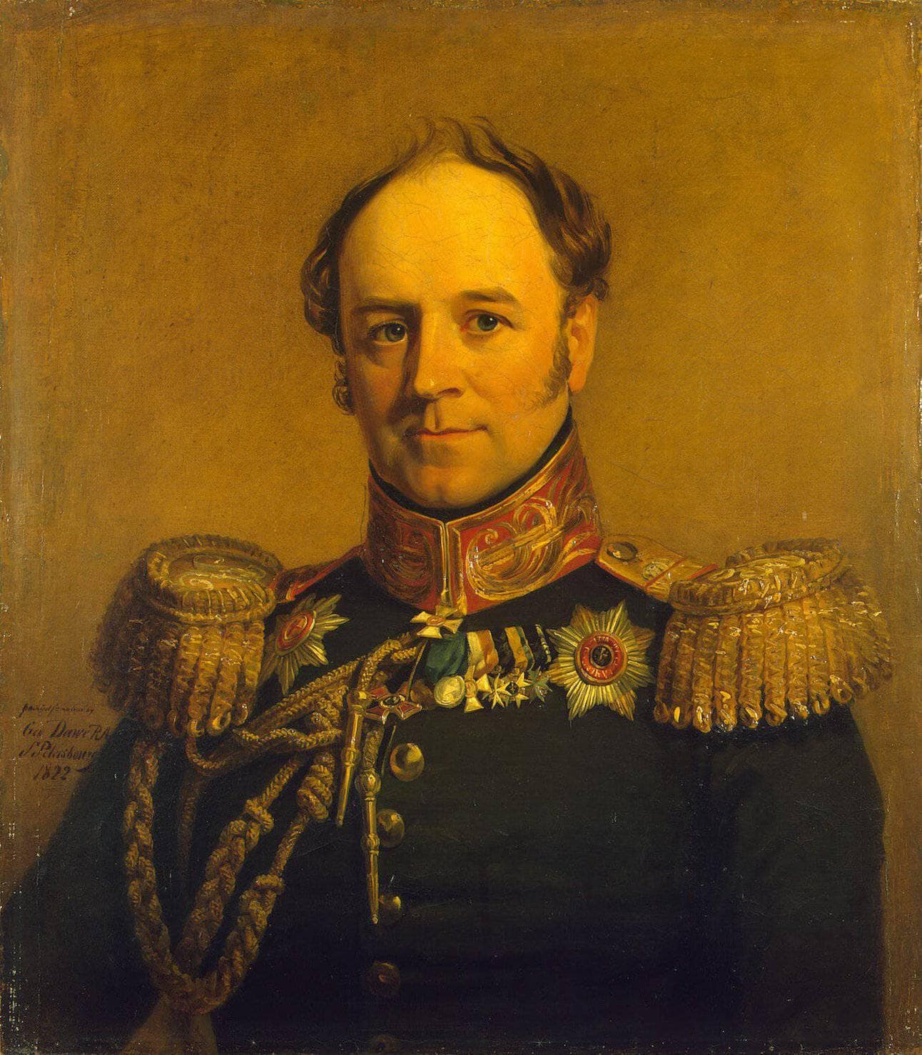Hortrait of Alexander Kh. Von Benckendorf