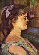 House wife by Henri de Toulouse-Lautrec — hand-painted portrait oil painting reproduction on canvas