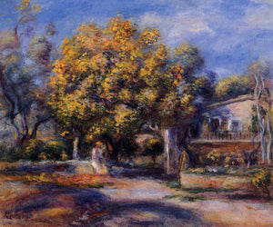 Houses at Cagnes - Pierre-Auguste Renoir