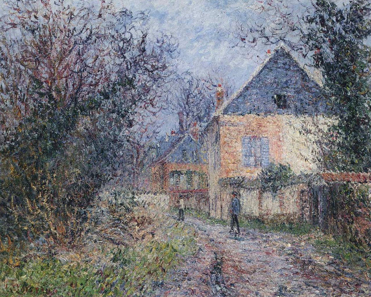 Houses near the Eure - Gustave Loiseau