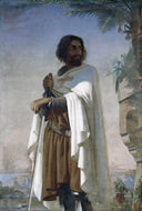 Hugues De Payens by Henri Lehmann — hand-painted cultural oil painting reproduction on canvas