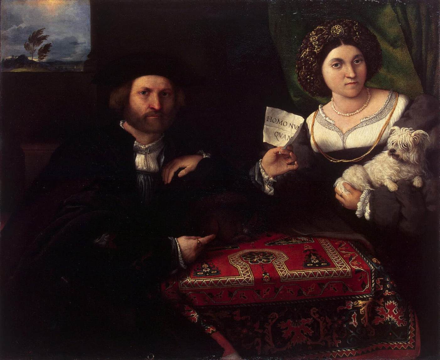 Husband and Wife - Lorenzo Lotto