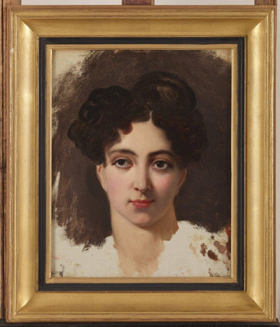 Anne-François-Hippolyte Boutet, known as Mademoiselle Mars by Horace Vernet — oil painting reproduction