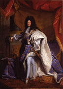 Louis XIV, Roi de France by Hyacinthe Rigaud — hand-painted portrait oil painting reproduction on canvas