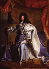 Louis XIV, Roi de France by Hyacinthe Rigaud — hand-painted portrait oil painting reproduction on canvas