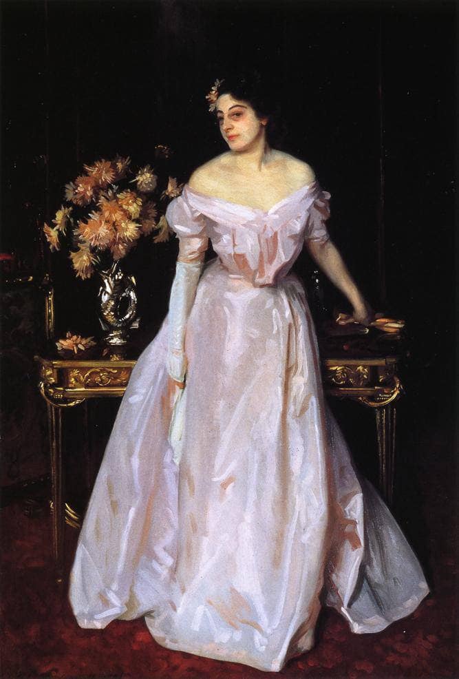 Hylda, Daughter of Asher and Mrs. Wertheimer by John Singer Sargent — hand-painted portrait oil painting reproduction on canvas