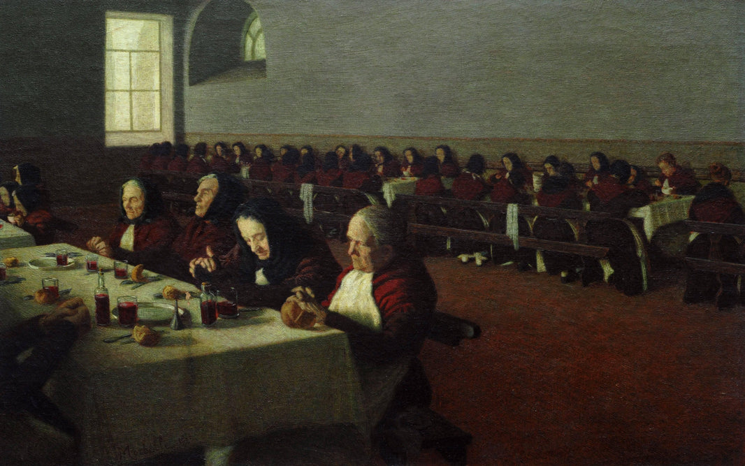 I remember when I was a girl... by Angelo Morbelli — hand-painted portrait oil painting reproduction on canvas