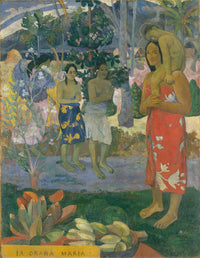 Ia Orana Maria (We Hail Thee Mary) by Paul Gauguin — hand-painted cultural oil painting reproduction on canvas