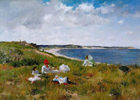 Idle Hours by William Merritt Chase — hand-painted eco oil painting reproduction on canvas