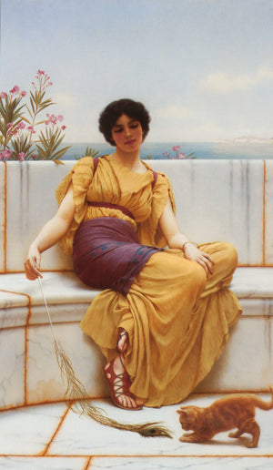 Idleness - John William Godward