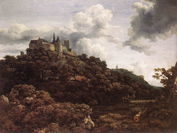 Bentheim Castle - Jacob van Ruisdael