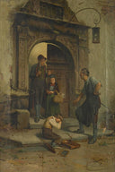The lad is sorry by Theodore Gerard — religious oil painting wall art, Academicism