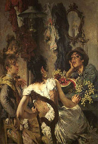 A noisy and carefree lunch
