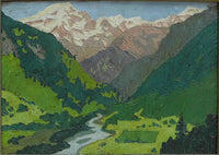 Imereti by David Kakabadze — hand-painted botanical oil painting reproduction on canvas