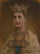 Portrait of Princess Evdokia in modern living room