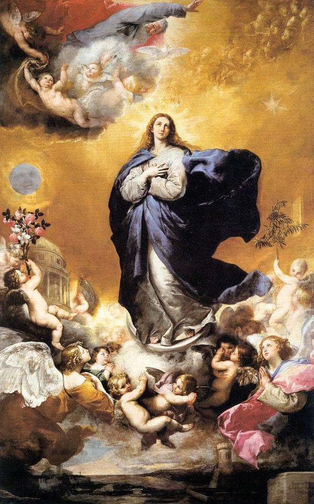 Immaculate Conception by Jusepe de Ribera — hand-painted cultural oil painting reproduction on canvas