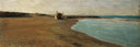 Abbati Baia in Caletta by Giuseppe Abbati, sea oil painting wall art, Realism