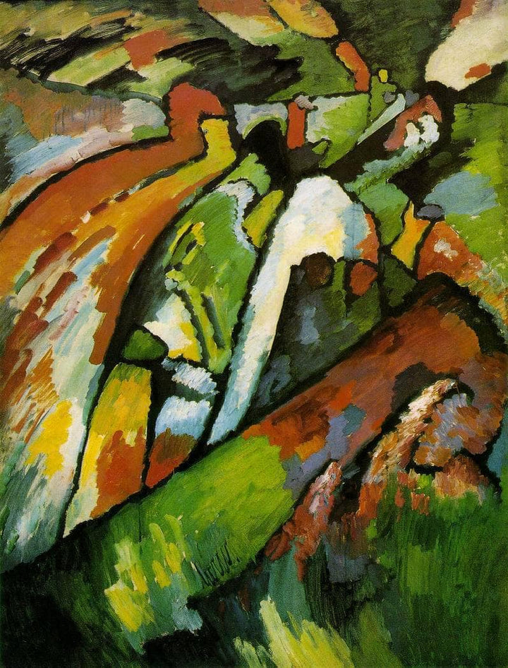 Improvisation 7 by Wassily Kandinsky — hand-painted abstract oil painting reproduction on canvas