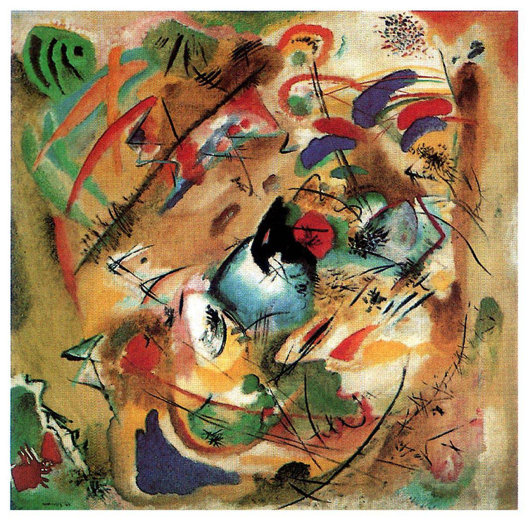 Improvisation (Dreamy) - Wassily Kandinsky