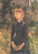 In Batignolles... by Henri de Toulouse-Lautrec — male oil painting wall art, Post Impressionism