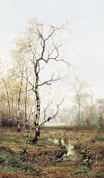 In Forest after Spring in master bedroom