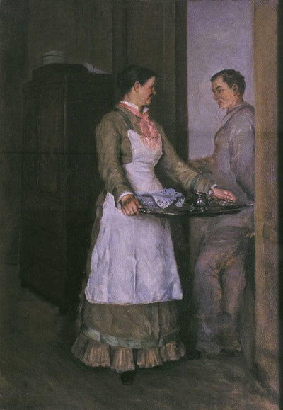 In Rooms by Alexei Korzukhin — oil painting reproduction