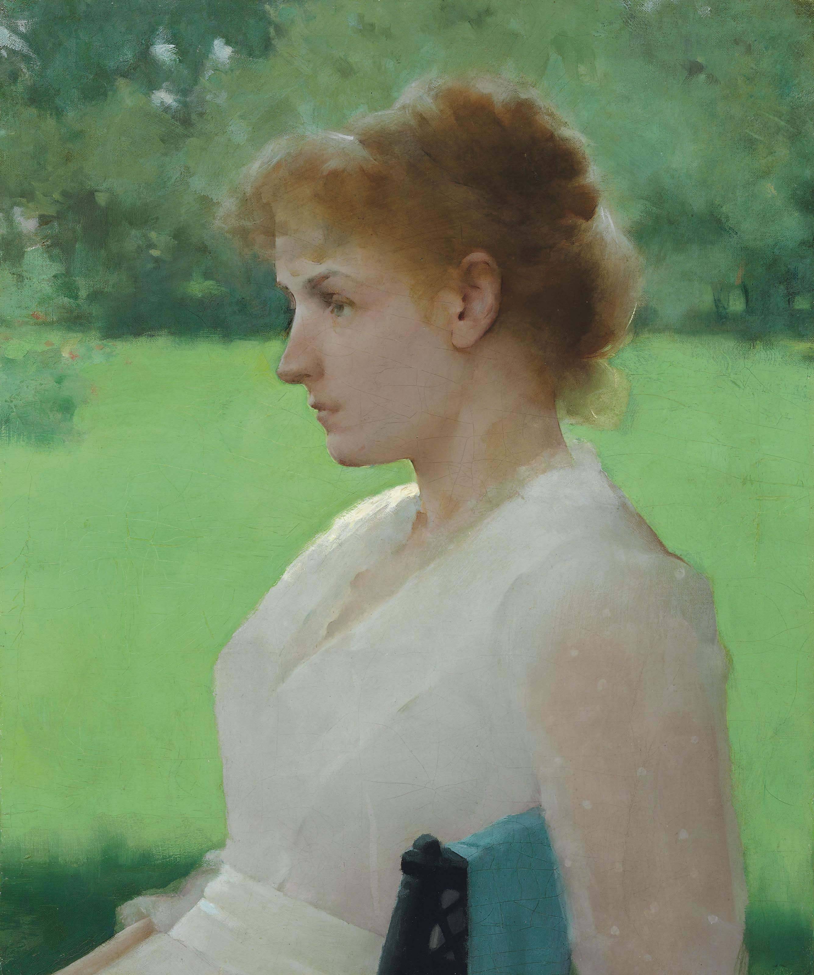 In Summer - Frank W. Benson