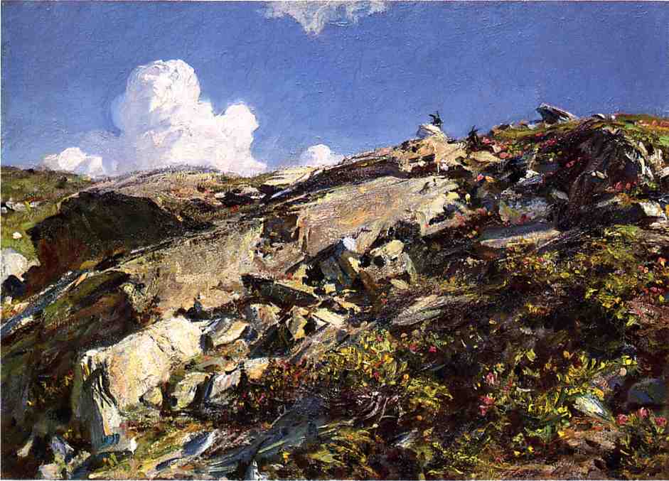 In the Alps - John Singer Sargent