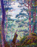 In the Forest by Georges Lacombe — hand-painted botanical oil painting reproduction on canvas