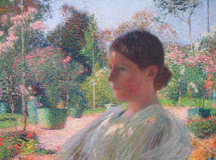 In the Garden - Henri Martin