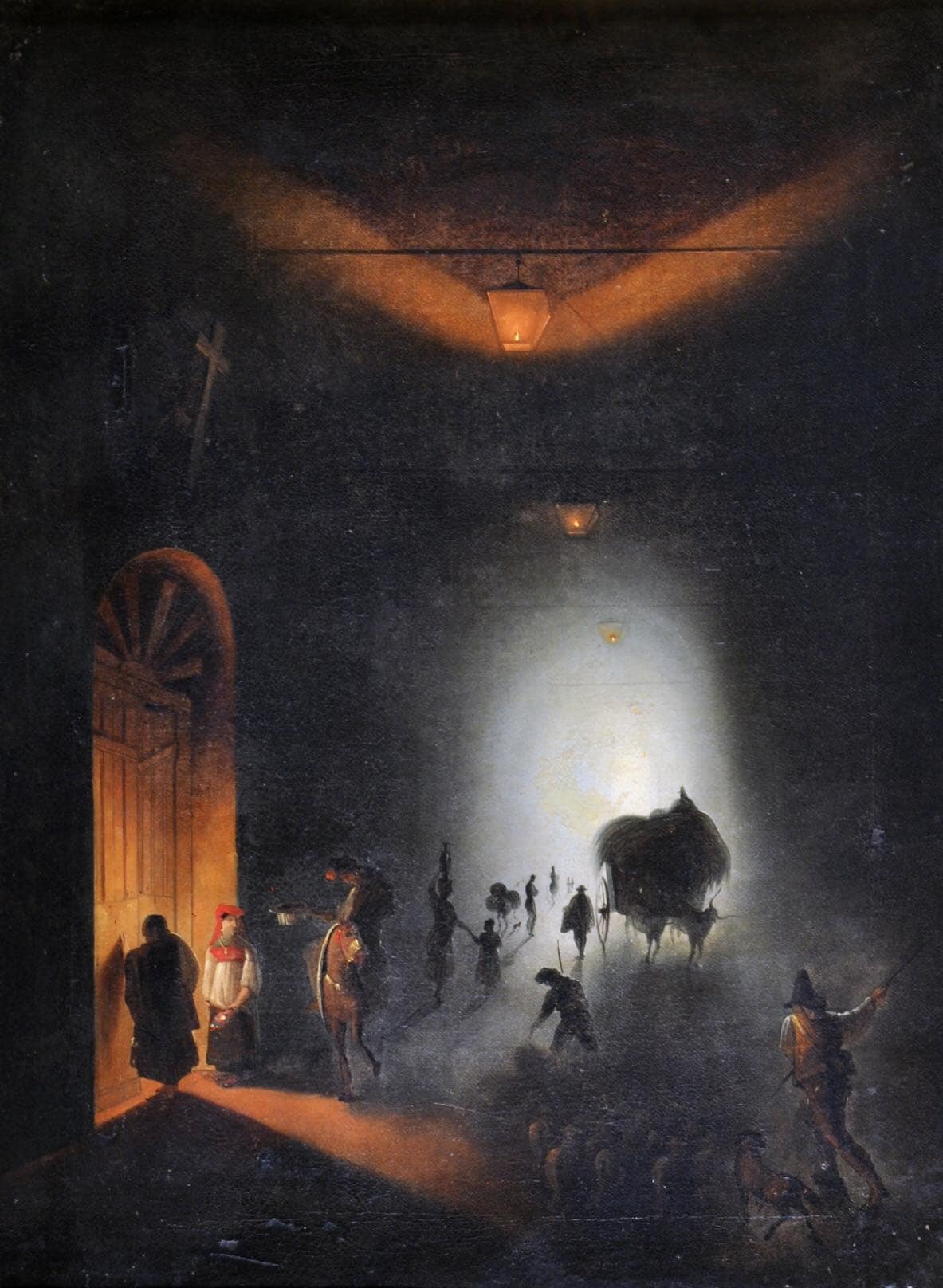 In the Grotta Vecchia of Posillipo