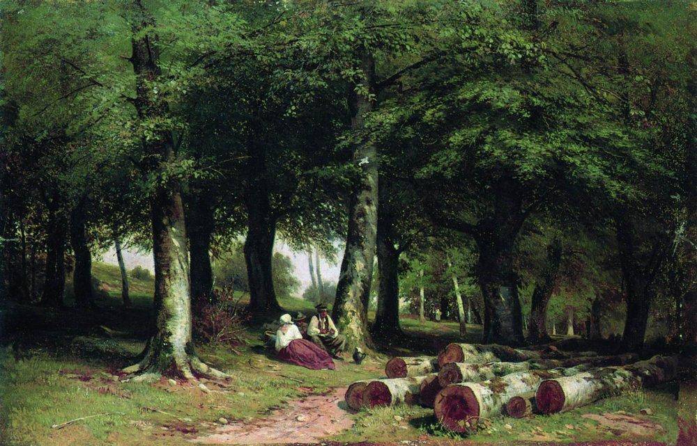 In the Grove - Ivan Shishkin