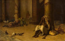 In the mosque by Théodore Ralli — life oil painting wall art, Orientalism